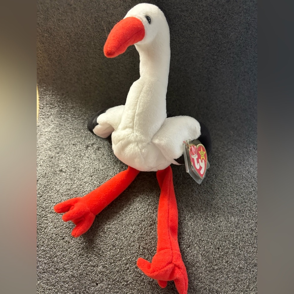 Ty Beanie Baby Stilts the Stork